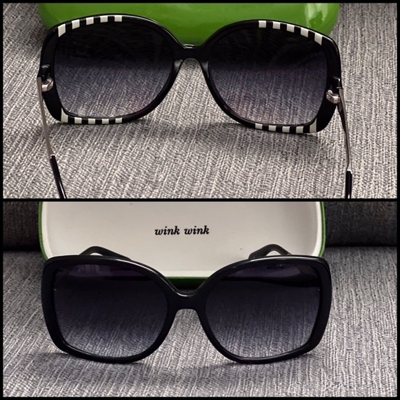 Kate Spade ♠️ Margita Sunglasses and Case - Picture 3 of 4
